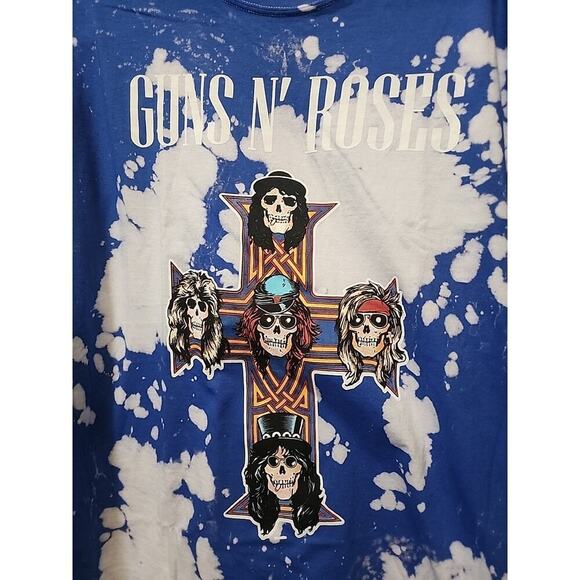 Guns N' Roses APPETITE FOR DESTRUCTION CROSS LOGO T-Shirt NEW Sz XL CR10 Nice - Picture 2 of 4